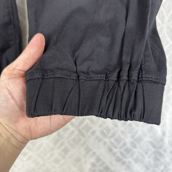 Levis Belted Jet Set Joggers Womens 16W Black Stretch Twill Pants Relaxed Casual - Picture 6 of 15